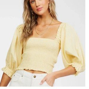 Billabong Feeling Groovy Yellow Top